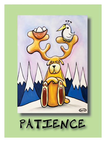 Patience - A Radical Abundance Poster