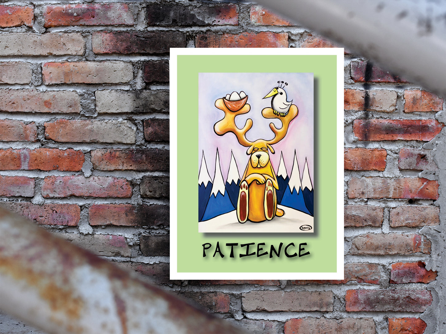 Patience - A Radical Abundance Poster