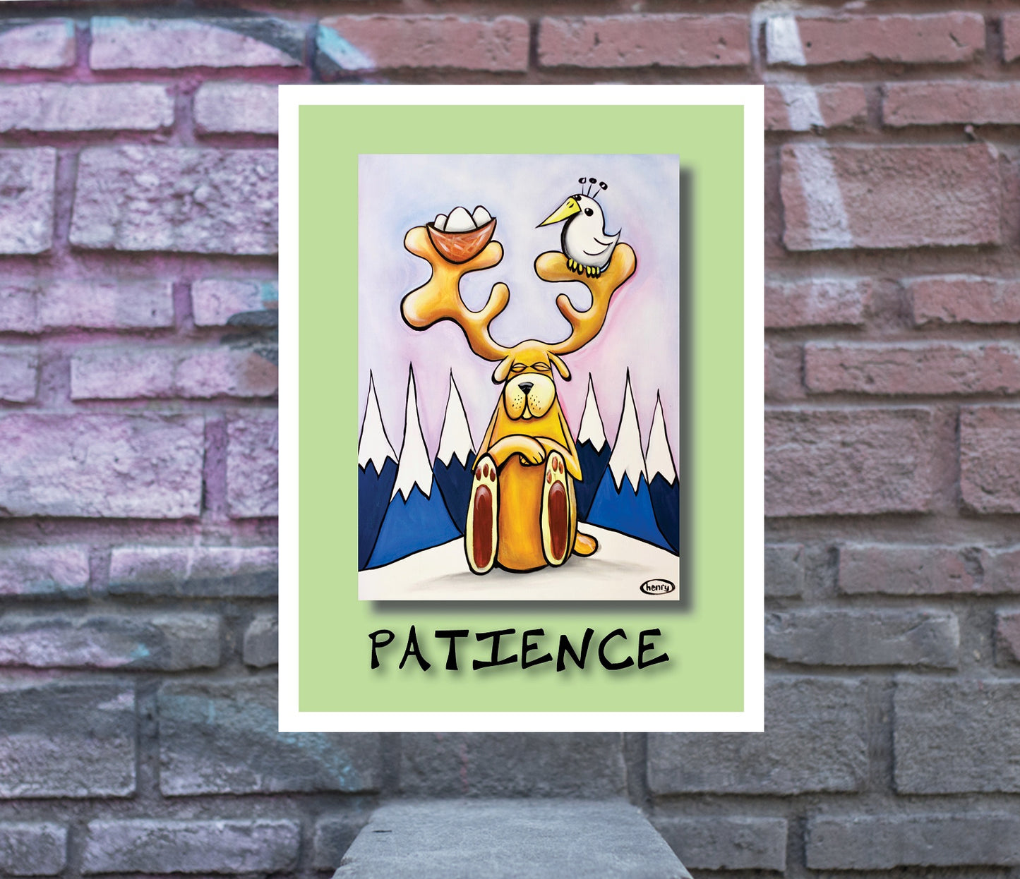 Patience - A Radical Abundance Poster