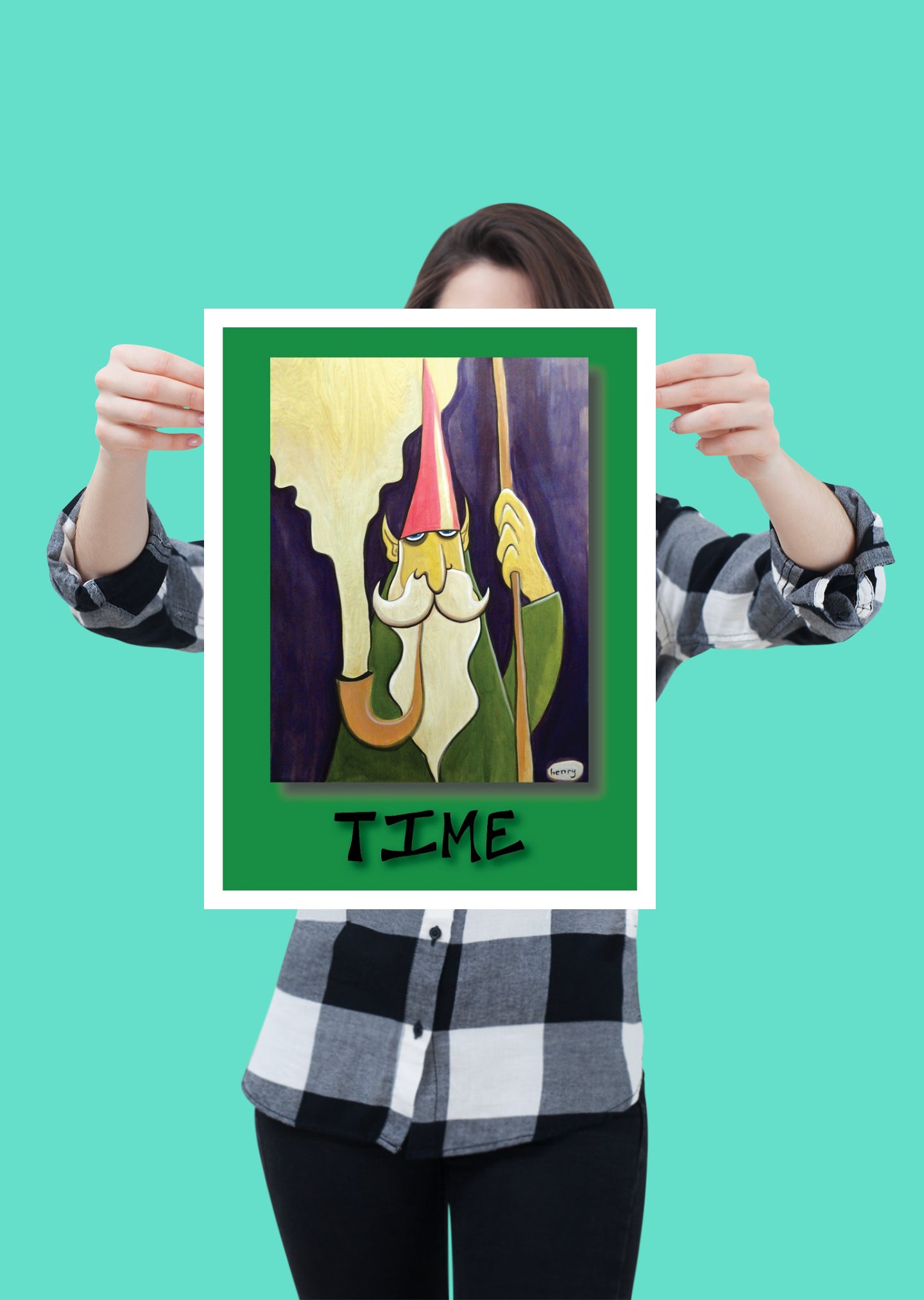 Time - A Radical Abundance Poster