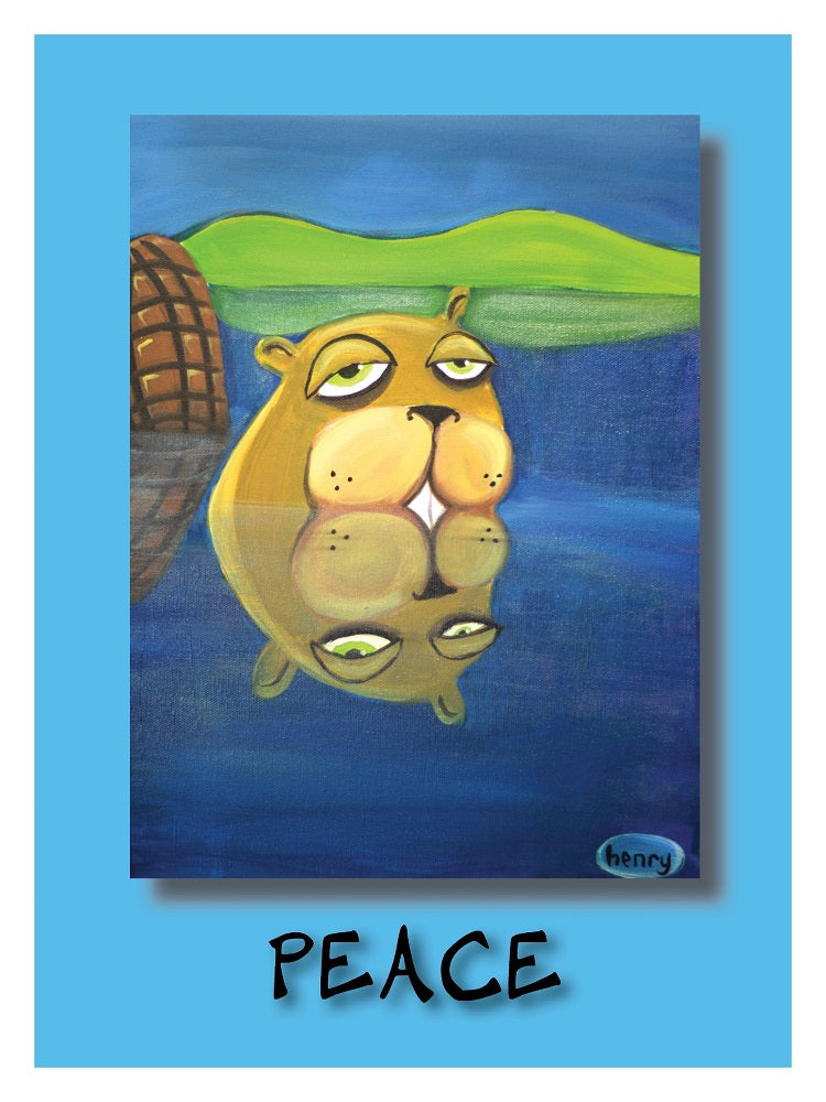 Peace - A Radical Abundance Poster