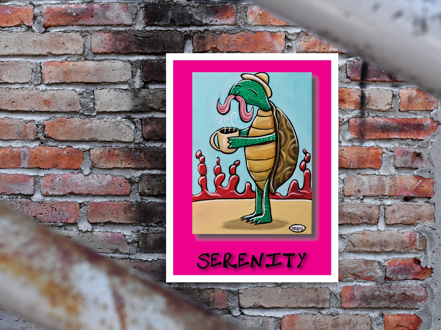 Serenity - A Radical Abundance Poster