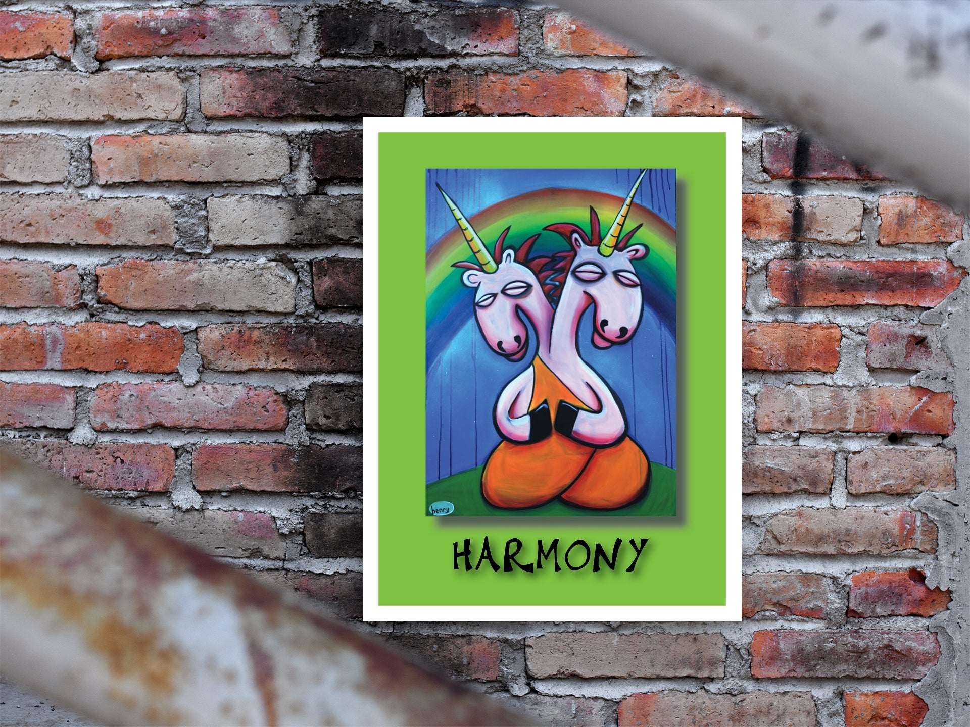 Harmony - A Radical Abundance Poster