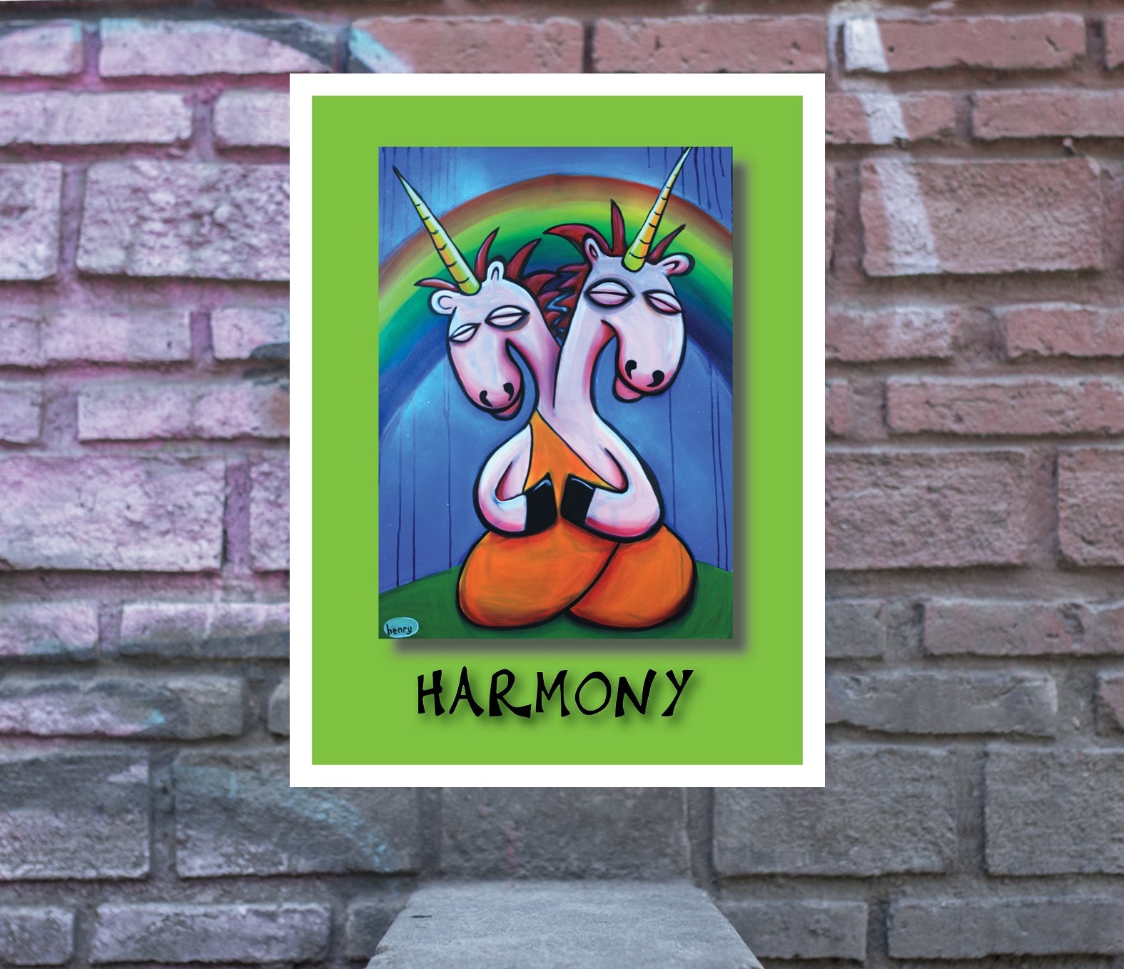 Harmony - A Radical Abundance Poster