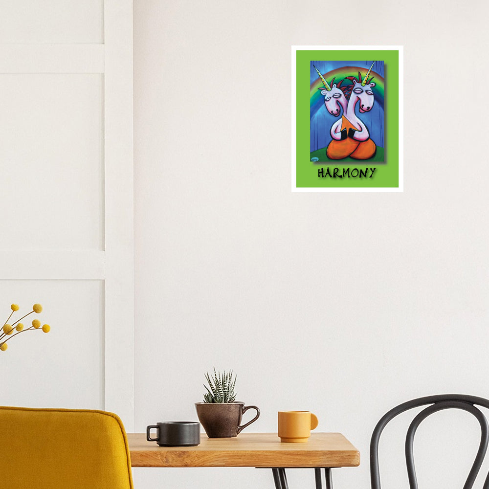 Harmony - A Radical Abundance Poster