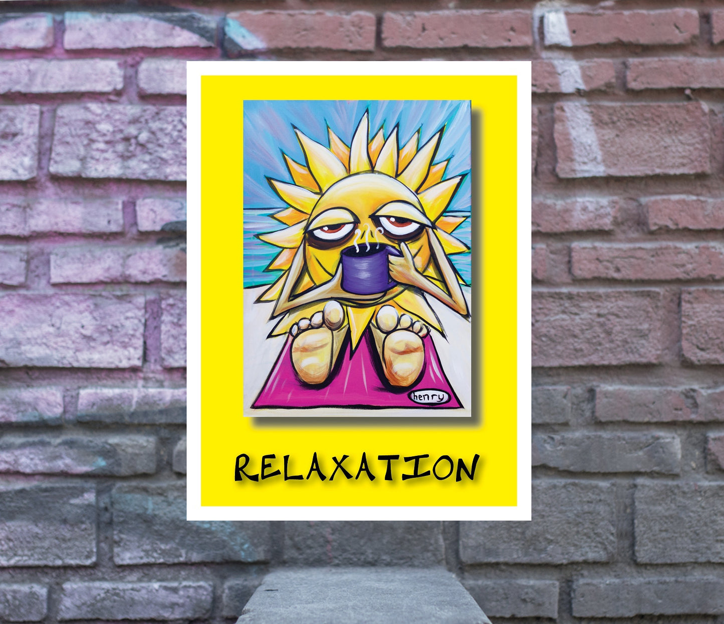 Relaxation - A Radical Abundance Poster