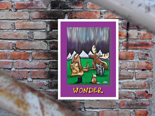 Wonder - A Radical Abundance Poster