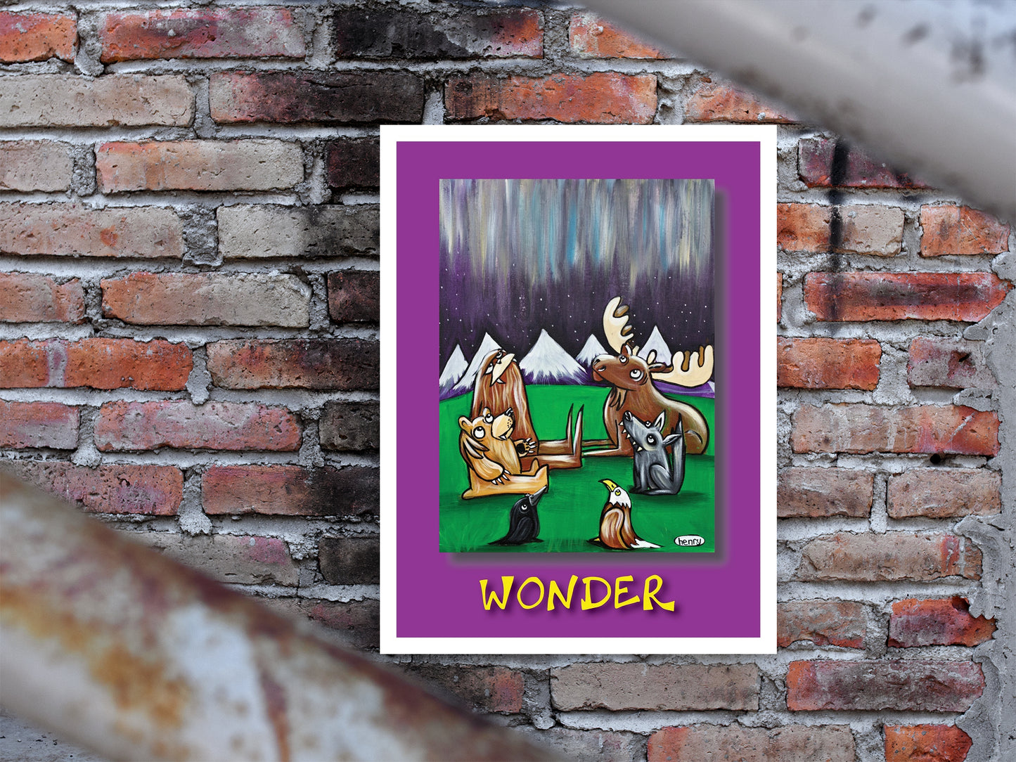 Wonder - A Radical Abundance Poster