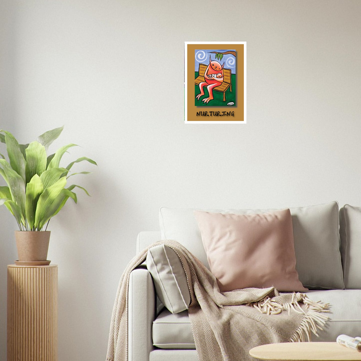 Nurturing - A Radical Abundance Poster