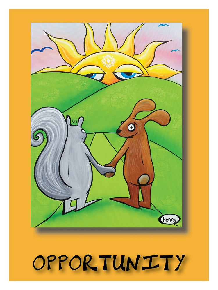 Opportunity - A Radical Abundance Poster