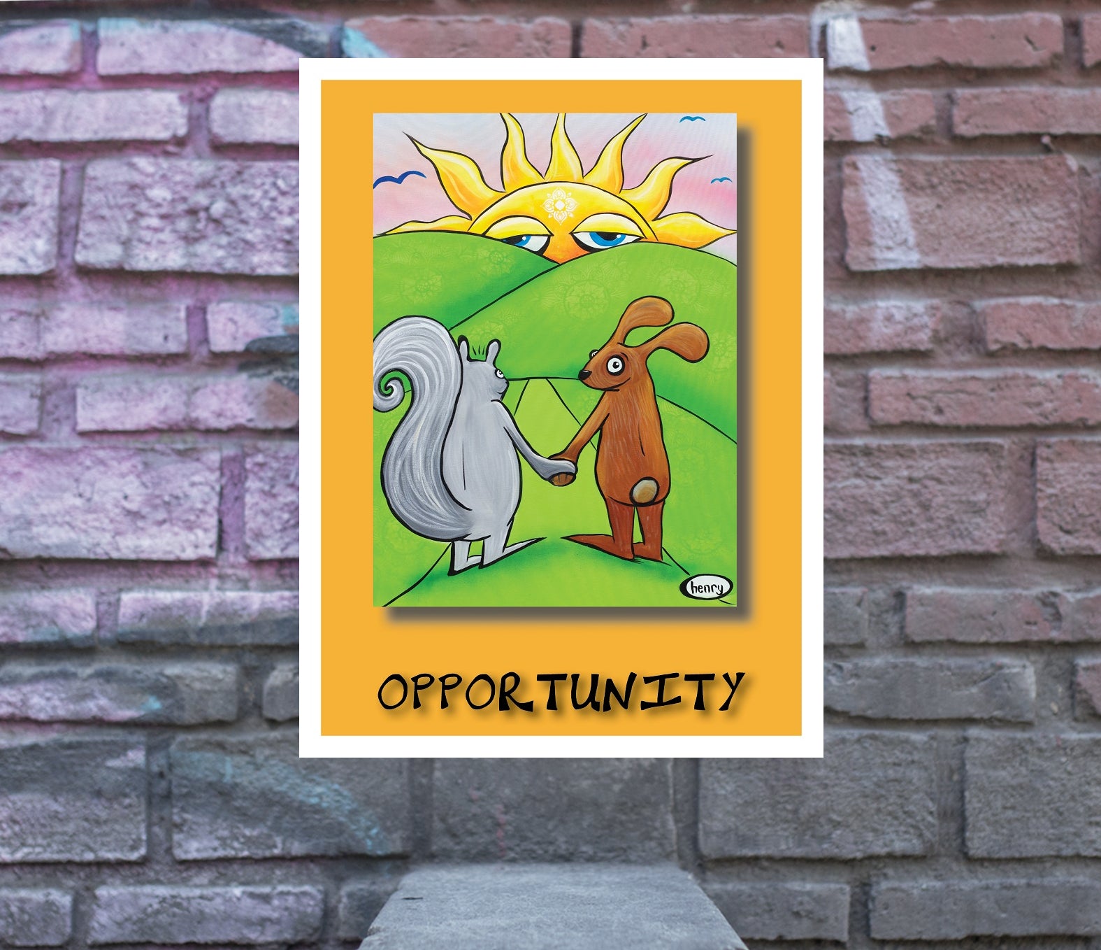 Opportunity - A Radical Abundance Poster