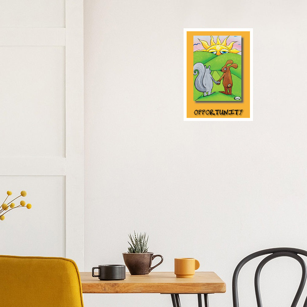 Opportunity - A Radical Abundance Poster