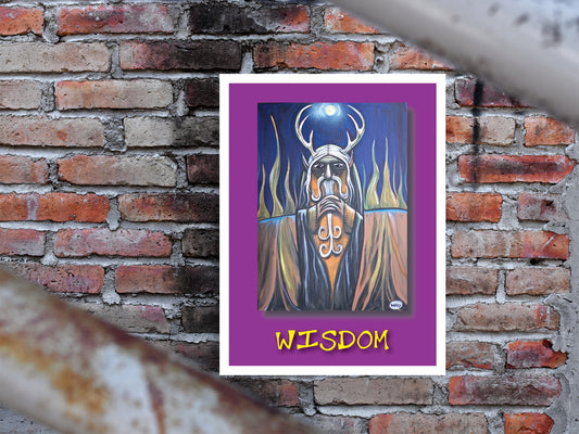 Wisdom - A Radical Abundance Poster