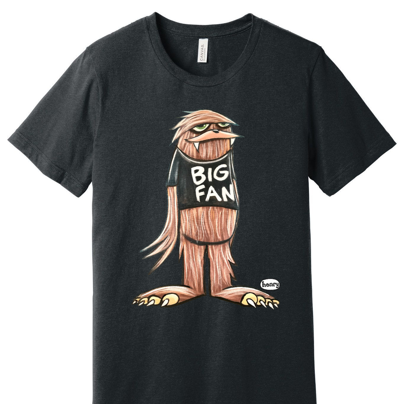 Big Fan | Unisex T-Shirt | Wearable Art by "Henry"