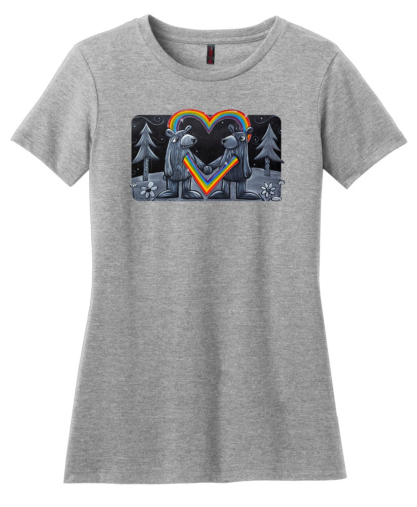 Bear Love | Feminine Cut T-Shirt | Wearable Art by "Henry"