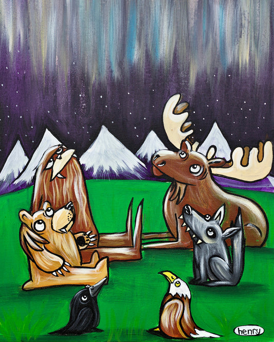 Northern Lights - Poster