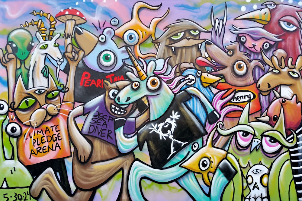 Pearl Jam World Tour 2024 (2/2) - Canvas Print