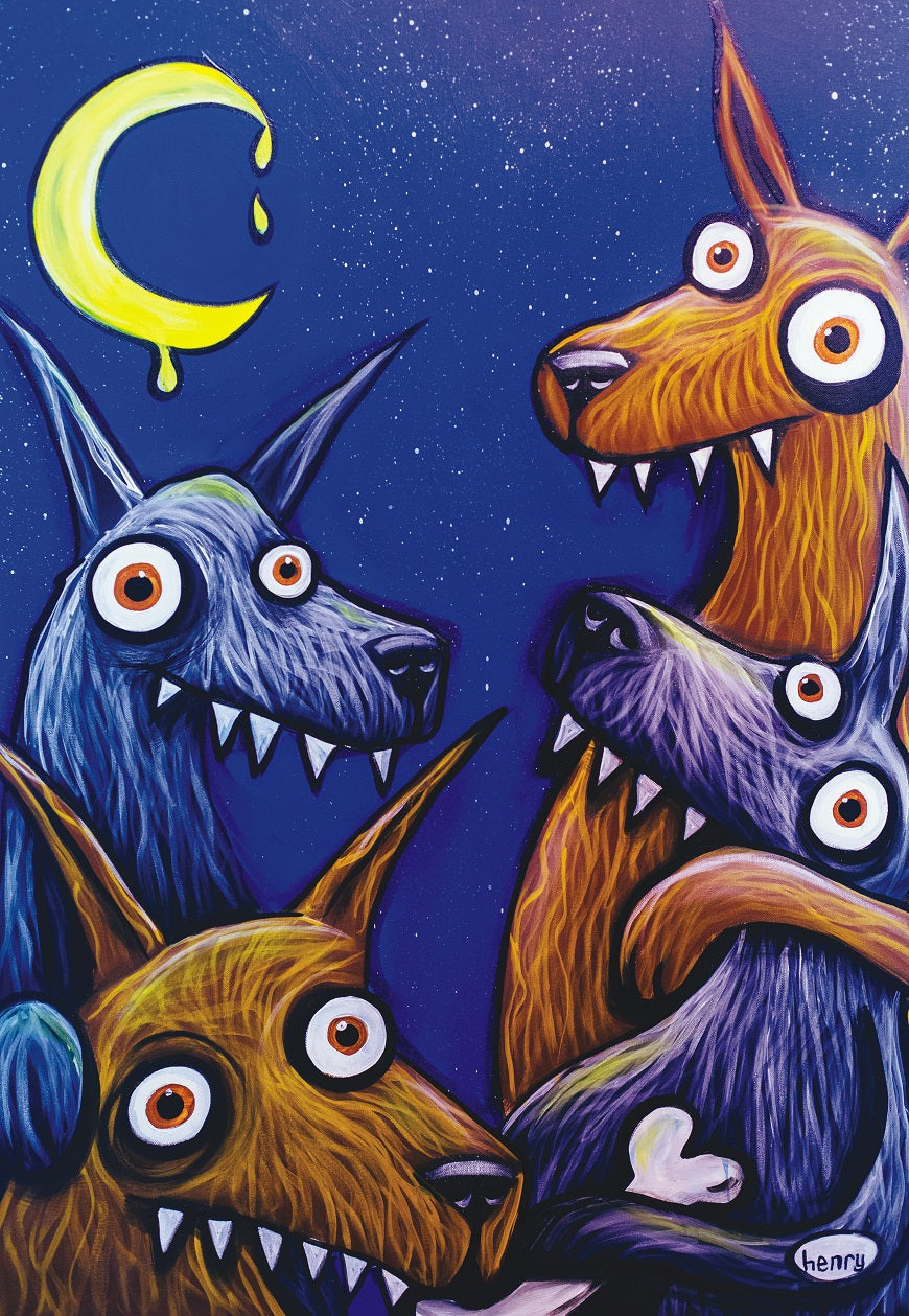 Wolf Gang - Canvas Print