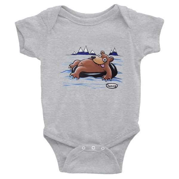 Onesie - Bear in a Tube | Wearable Art by Seattle Mural Artist Ryan