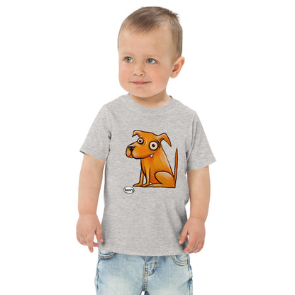 Doggie | Light Heather Gray Toddler T-Shirt