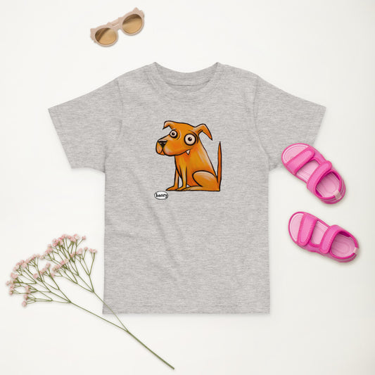 Doggie | Light Heather Gray Toddler T-Shirt