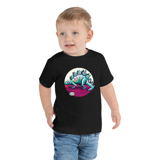 Henrystegosaurus | Black Toddler T-Shirt