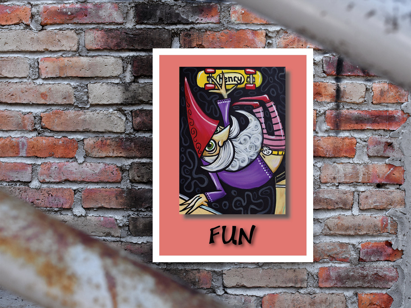 Fun - A Radical Abundance Poster