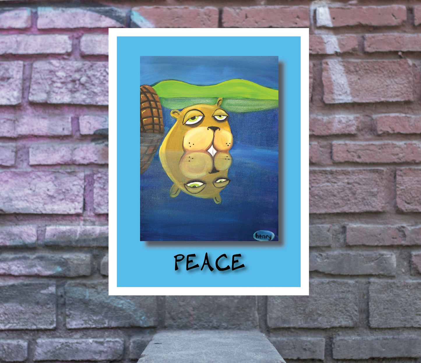 Peace - A Radical Abundance Poster