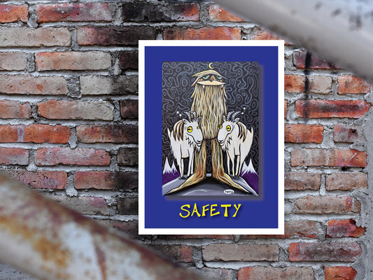 Safety - A Radical Abundance Poster