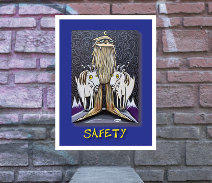 Safety - A Radical Abundance Poster