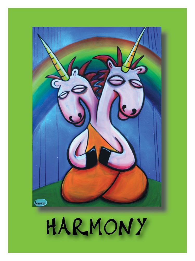 Harmony - A Radical Abundance Poster