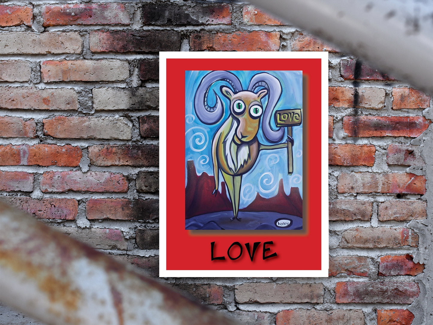 Love - A Radical Abundance Poster