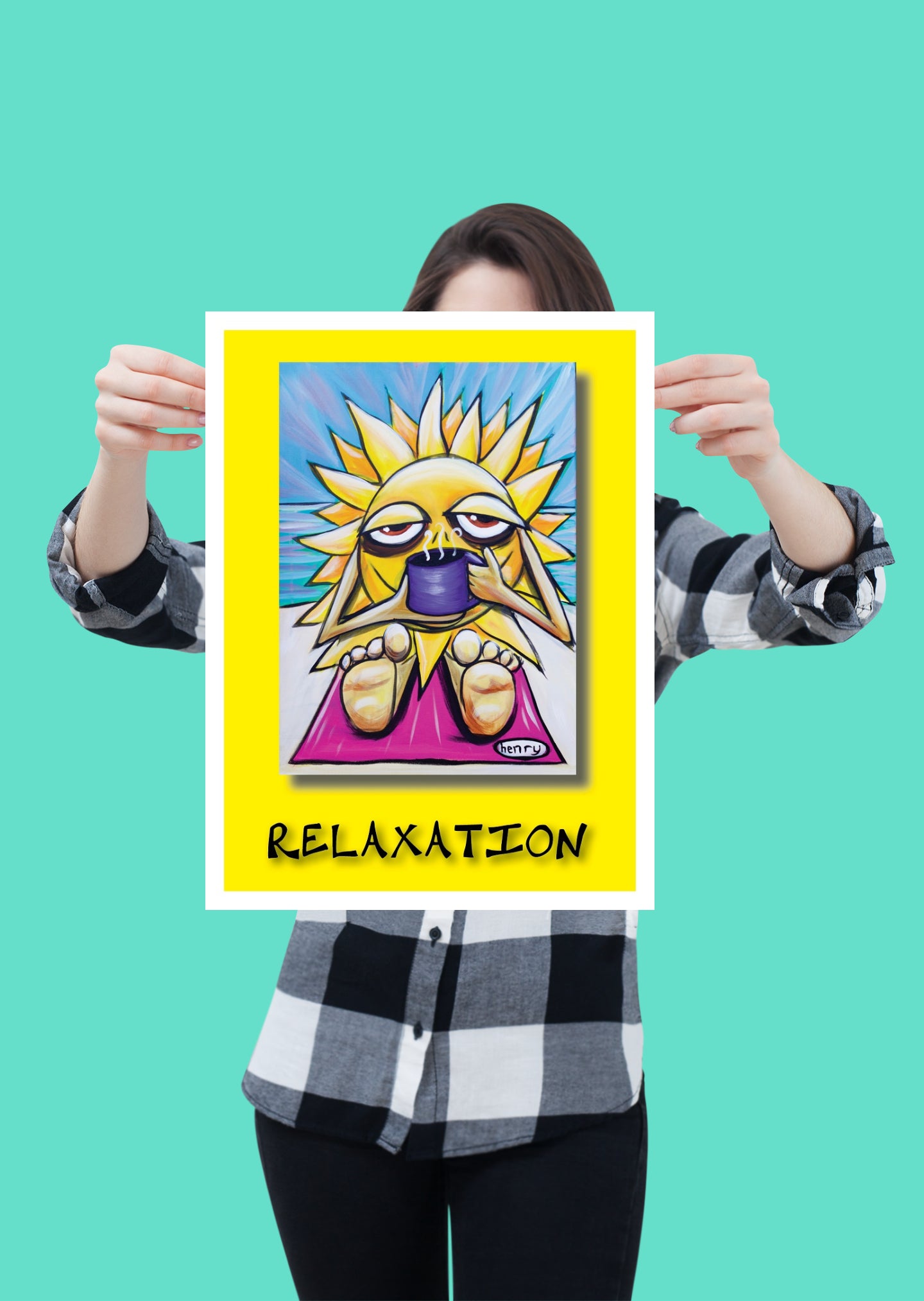 Relaxation - A Radical Abundance Poster