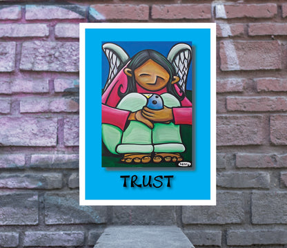 Trust - A Radical Abundance Poster