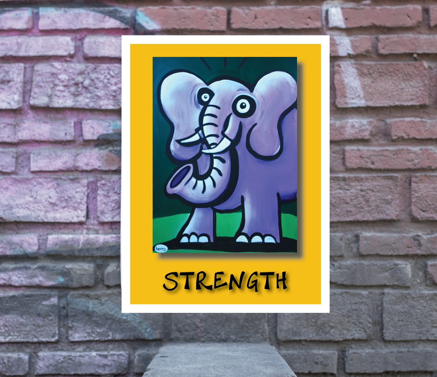 Strength - A Radical Abundance Poster