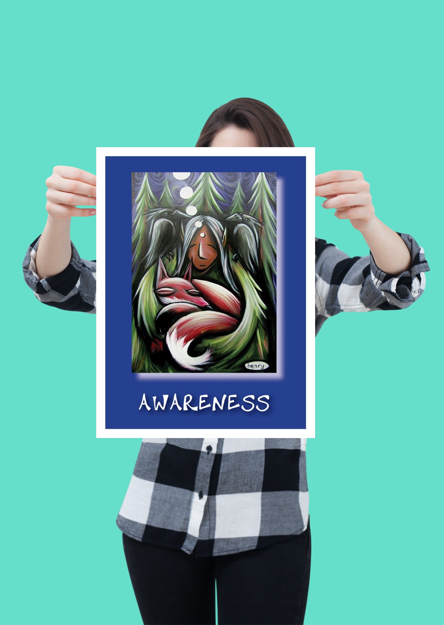 Awareness - A Radical Abundance Poster