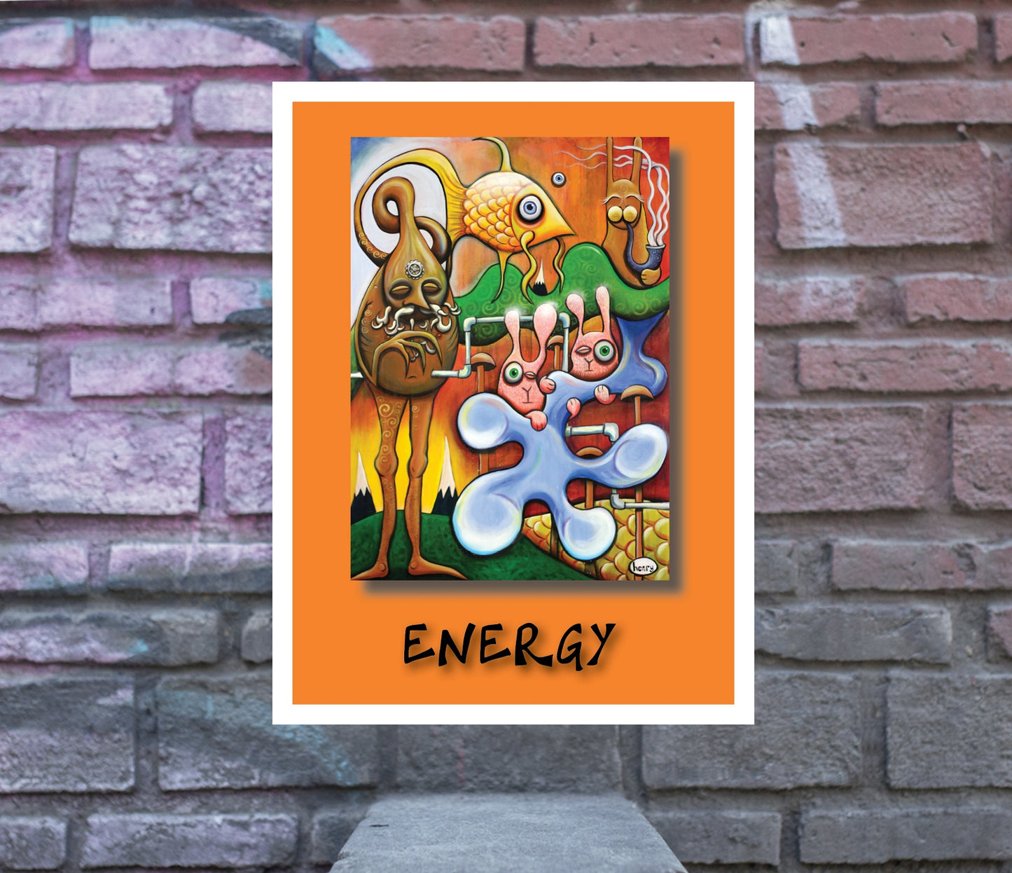 Energy - A Radical Abundance Poster