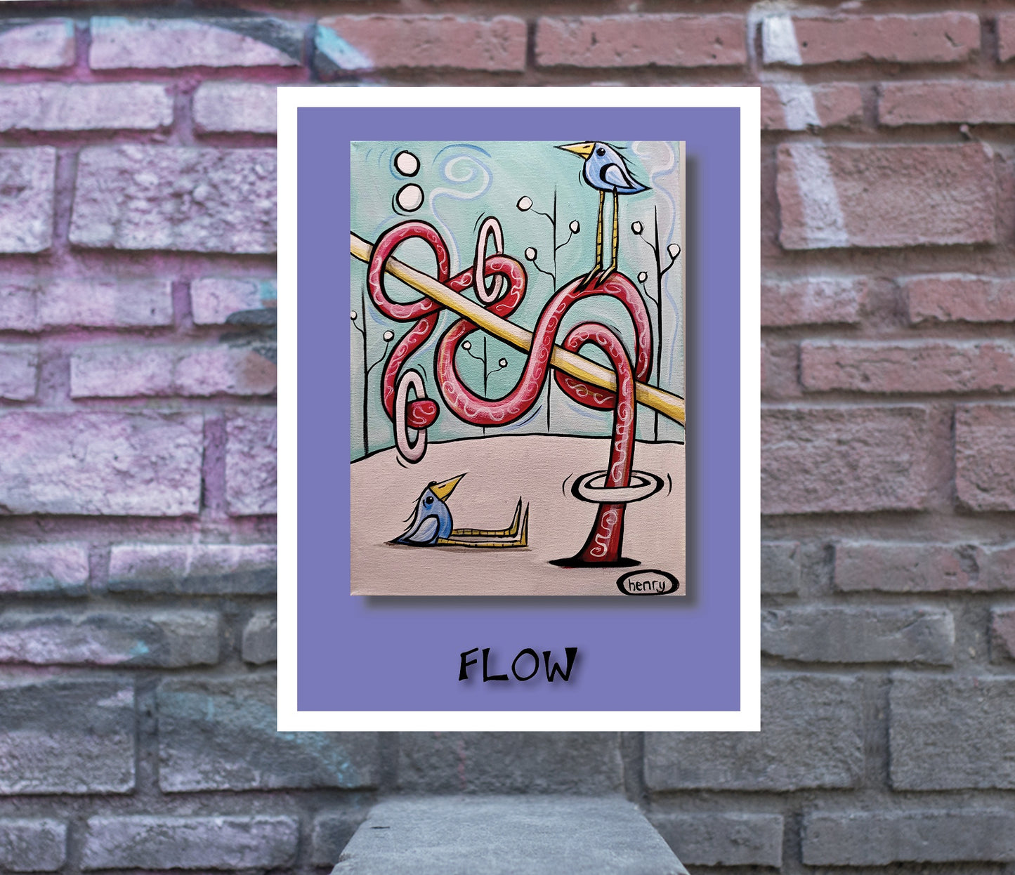 Flow - A Radical Abundance Poster