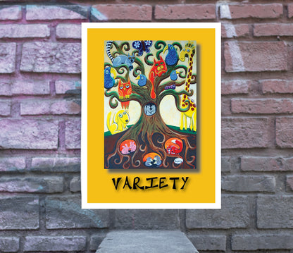 Variety - A Radical Abundance Poster