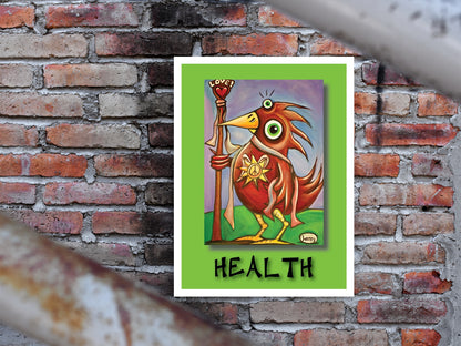 Health - A Radical Abundance Poster