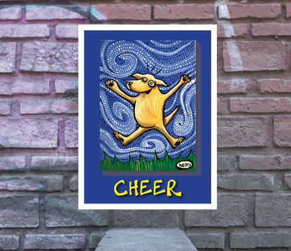 Cheer - A Radical Abundance Poster