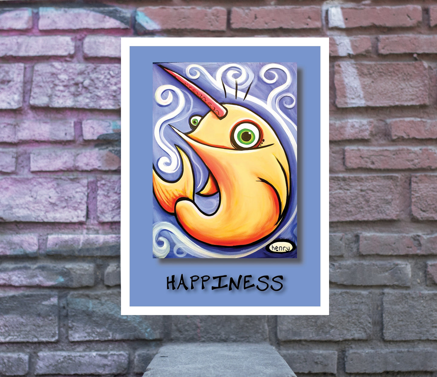Happiness - A Radical Abundance Poster