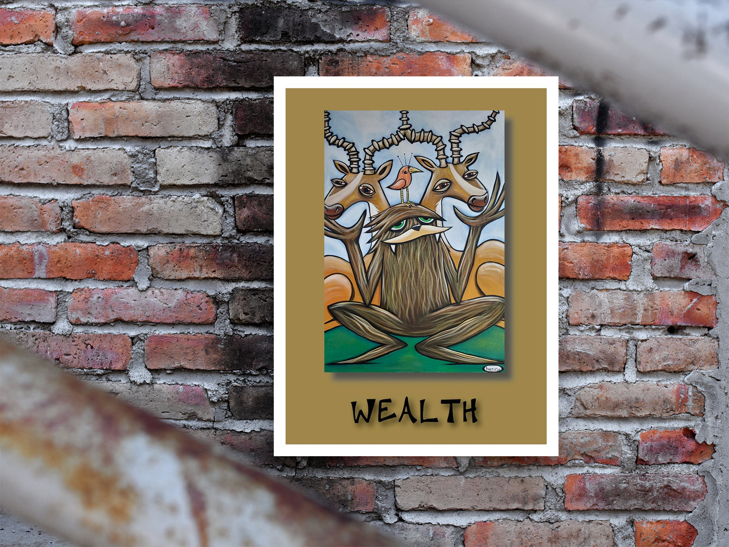 Wealth - A Radical Abundance Poster