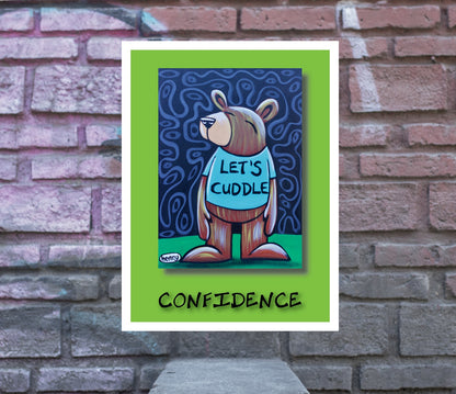 Confidence - A Radical Abundance Poster