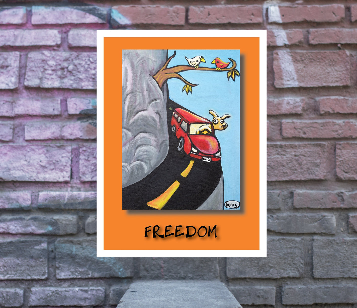 Freedom - A Radical Abundance Poster