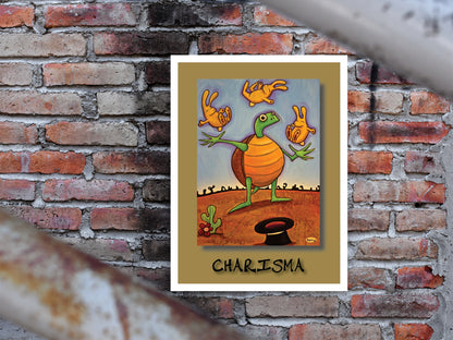 Charisma - A Radical Abundance Poster