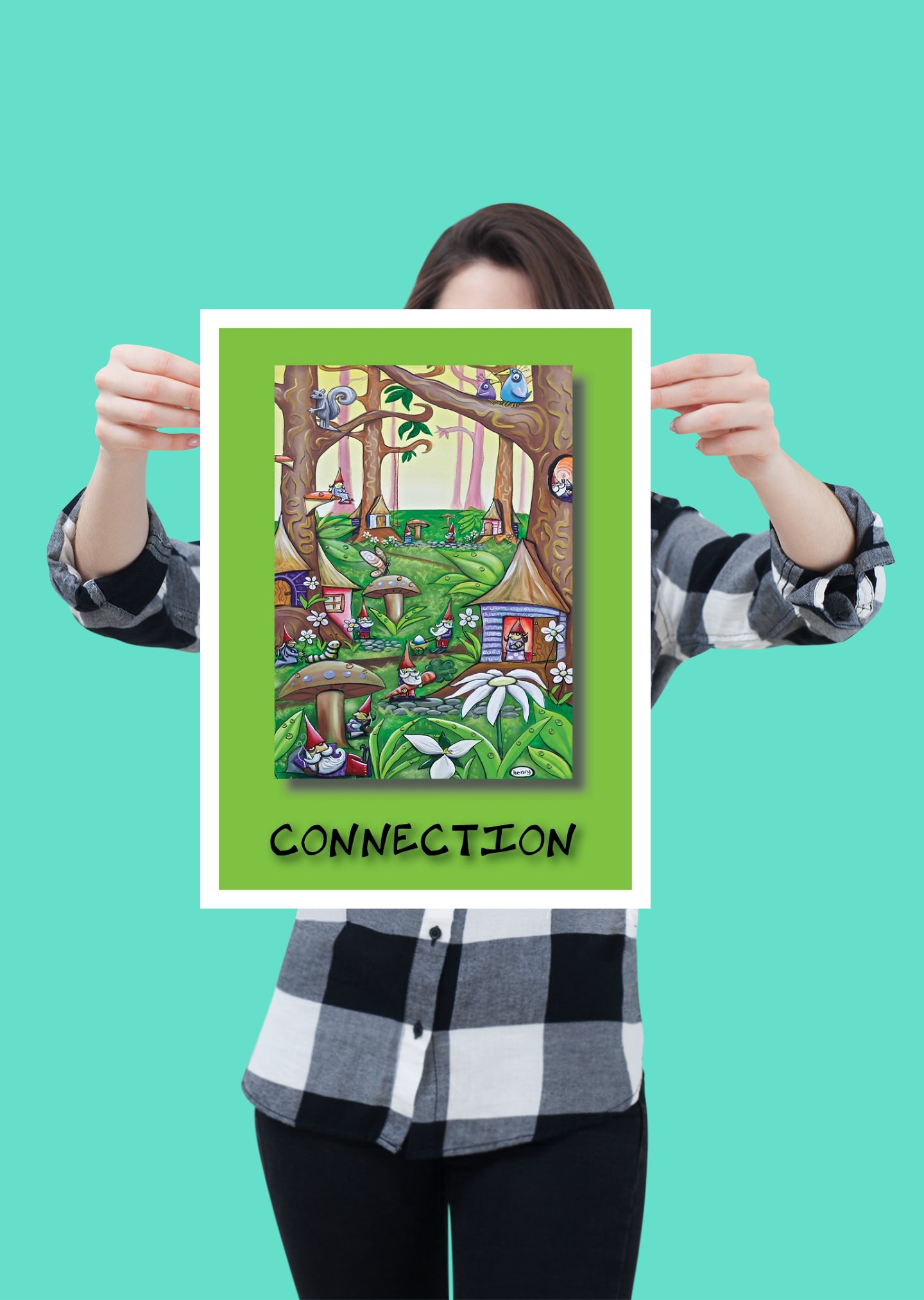 Connection - A Radical Abundance Poster
