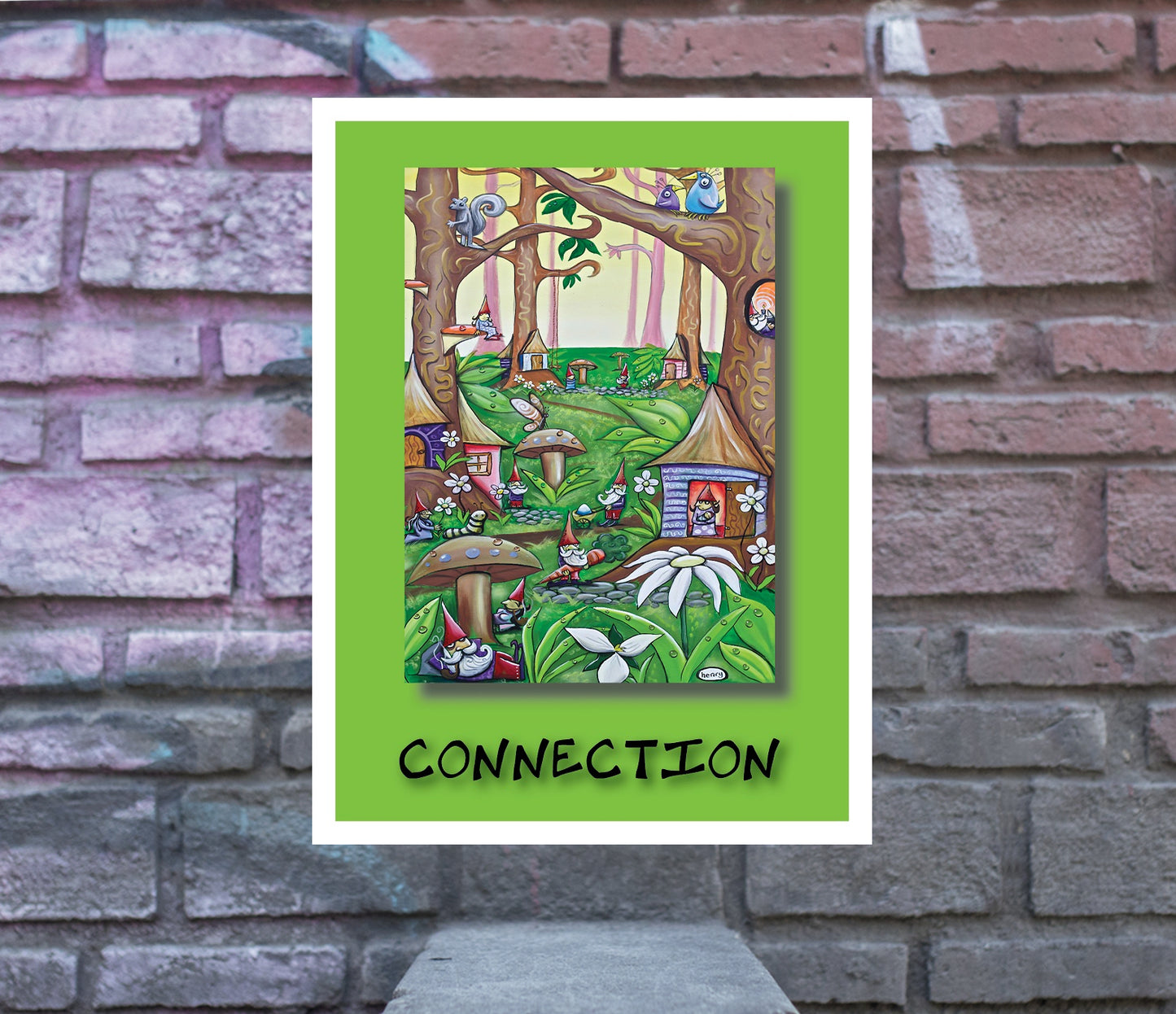 Connection - A Radical Abundance Poster