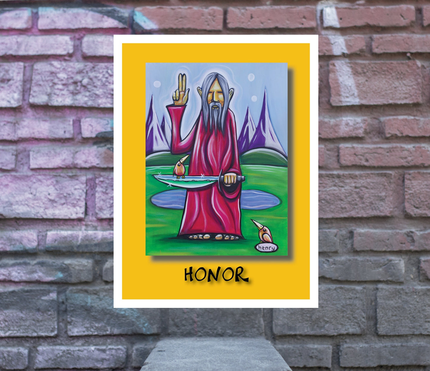 Honor - A Radical Abundance Poster