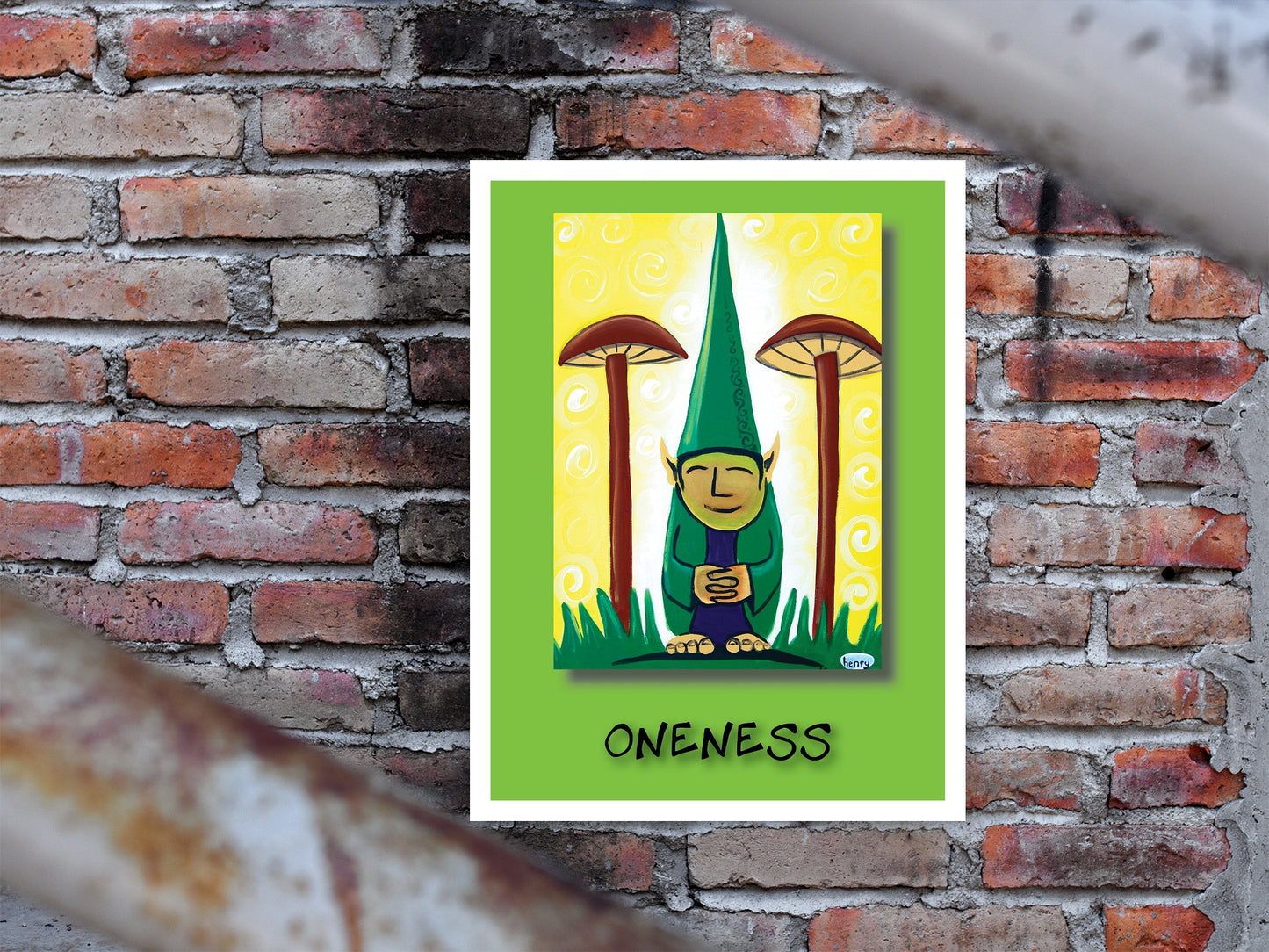 Oneness - A Radical Abundance Poster